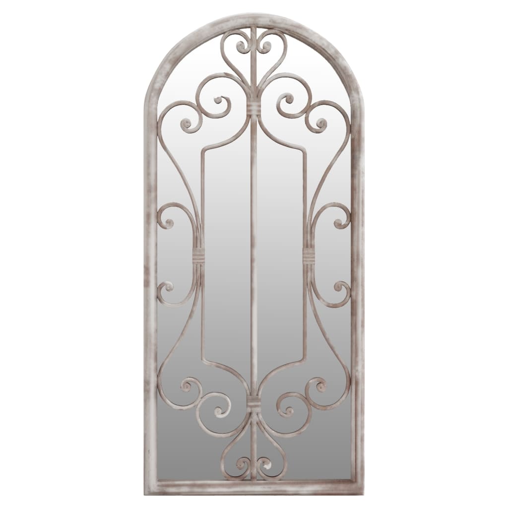 Garden Mirror Iron For Outdoor Use